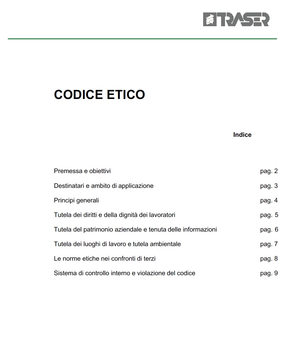 CODICE ETICO 2020